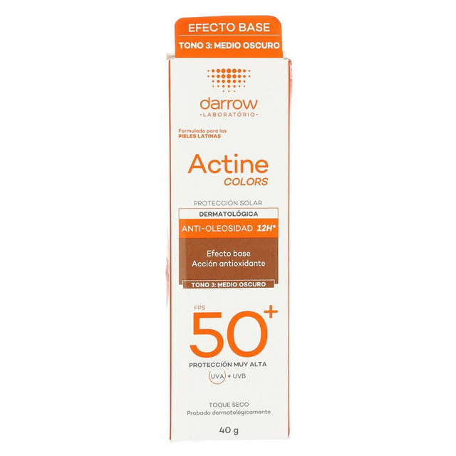 Actine Colors Tono 3 Oscuro 40Gr Crema Darrow 3282770207675