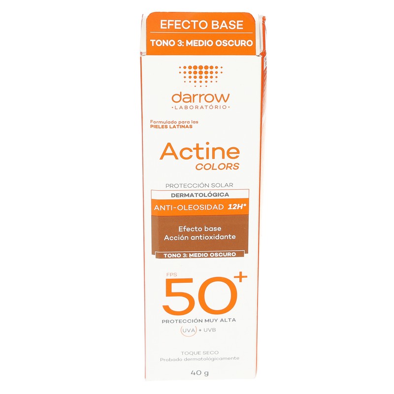 Actine Colors Tono 3 Oscuro 40Gr Crema Darrow 3282770207675 3