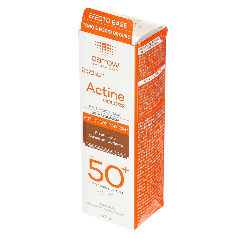 Actine Colors Tono 3 Oscuro 40Gr Crema Darrow 3282770207675 4