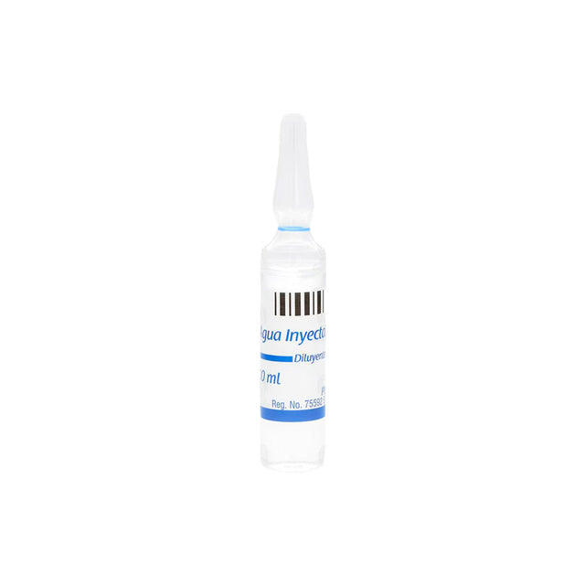 Agua Inyectable 10 Ml Pisa Pieza 14608