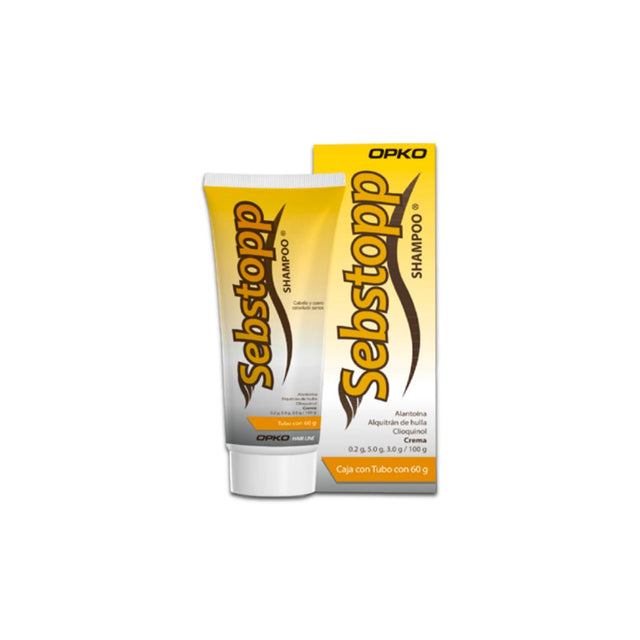 Alantoina Alquitran Sebstopp Shampoo Crema 0.2 / 5 / 3 / 100 G Tubo 60 G 7503000997439