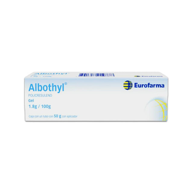 Albothyl 1.8 / 100 Gr Gel Vag Tubo 50 Gr 7891317019778