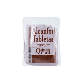 Alcanfor Tabletas Sobres Con 3 Piezas Quimicos Cali 7506246000086