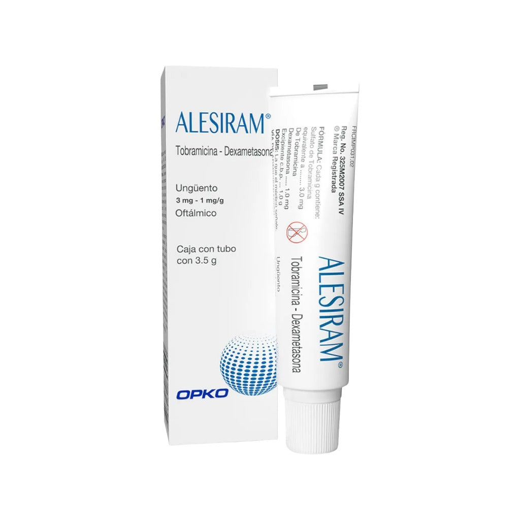 Alesiram 3 / 1 Mg Ung Tubo 3.5 G 75048013
