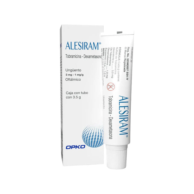 Alesiram 3 / 1 Mg Ung Tubo 3.5 G 75048013