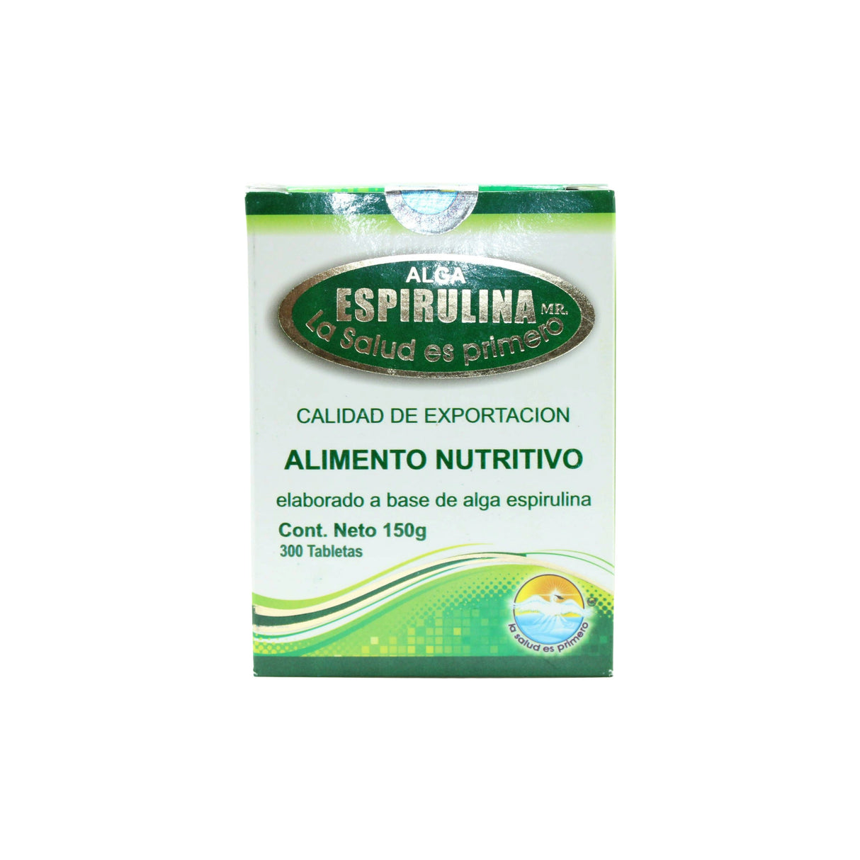 Alga Espirulina Con 100 Tabletas Espiga 7501730100648
