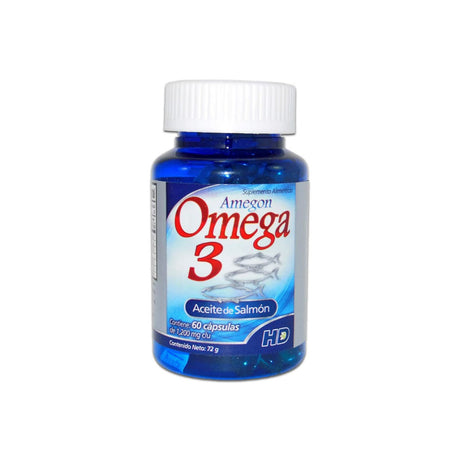 Amegon Omega 3 Con 60 Capsulas Hd Morelia 7502008988159