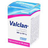 Amoxicilina Acido Clavulanico Valclan 500125Mg 10 Tabletas 7503001007199 3