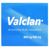 Amoxicilina Acido Clavulanico Valclan 875Mg 10 Tabletas 7503001007250 6
