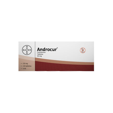 Androcur 50 Mg Con 20 Tabletas 7501318631403