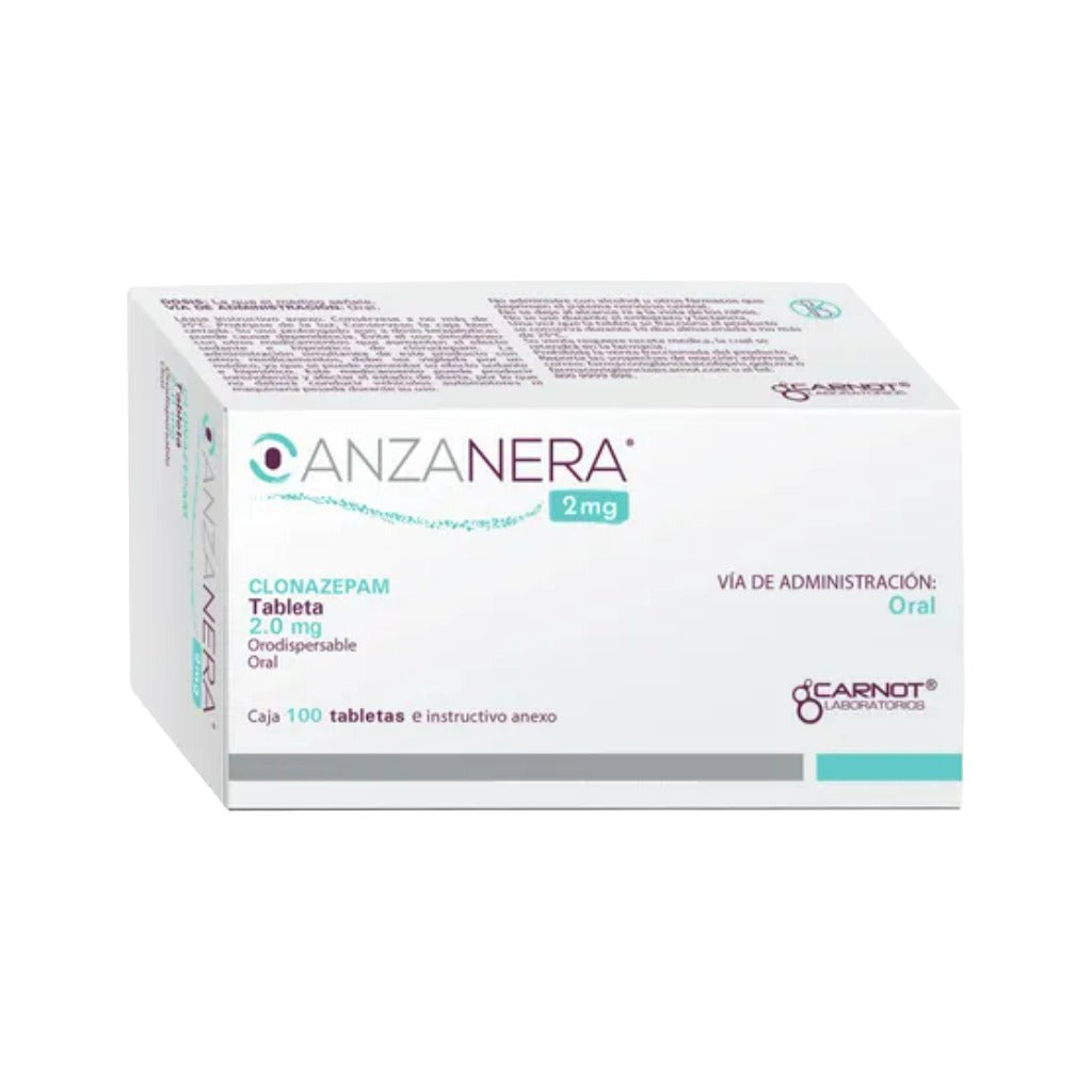 Anzanera 2 Mg 100 Tabletas 7501124185510