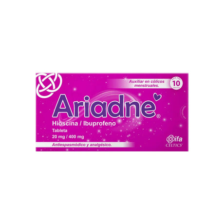 Ariadne 20Mg/400Mg 10 Tabletas 7501249608260