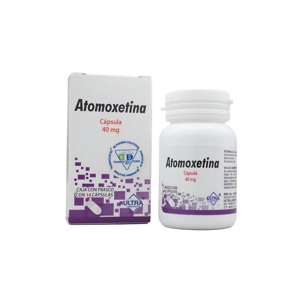 Atomoxetina 40Mg 14 Capsulas Ultra Gi – Farmacia Herrera