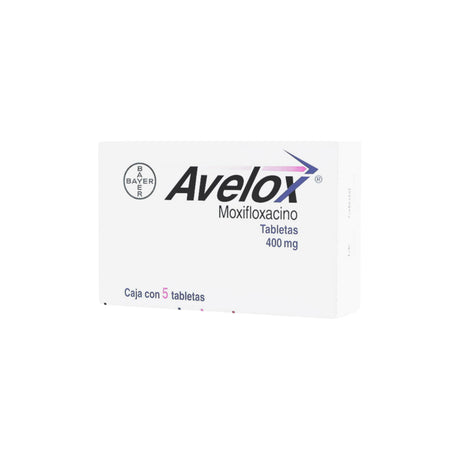 Avelox 400 Mg Con 5 Tabletas 7501318696464