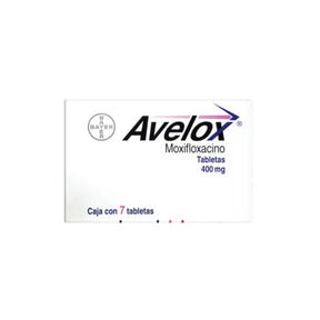 Avelox 400 Mg Con 7 Tabletas 7501318696549