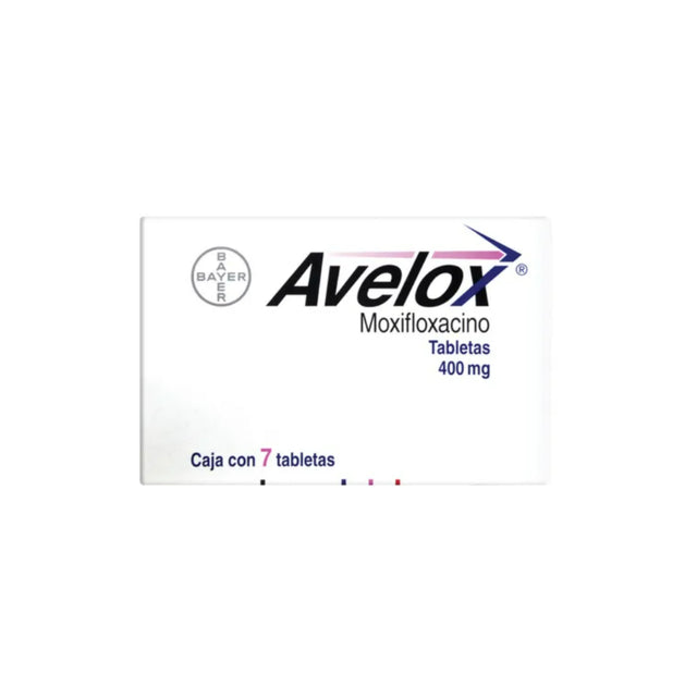 Avelox 400 Mg Con 7 Tabletas 7501318696549