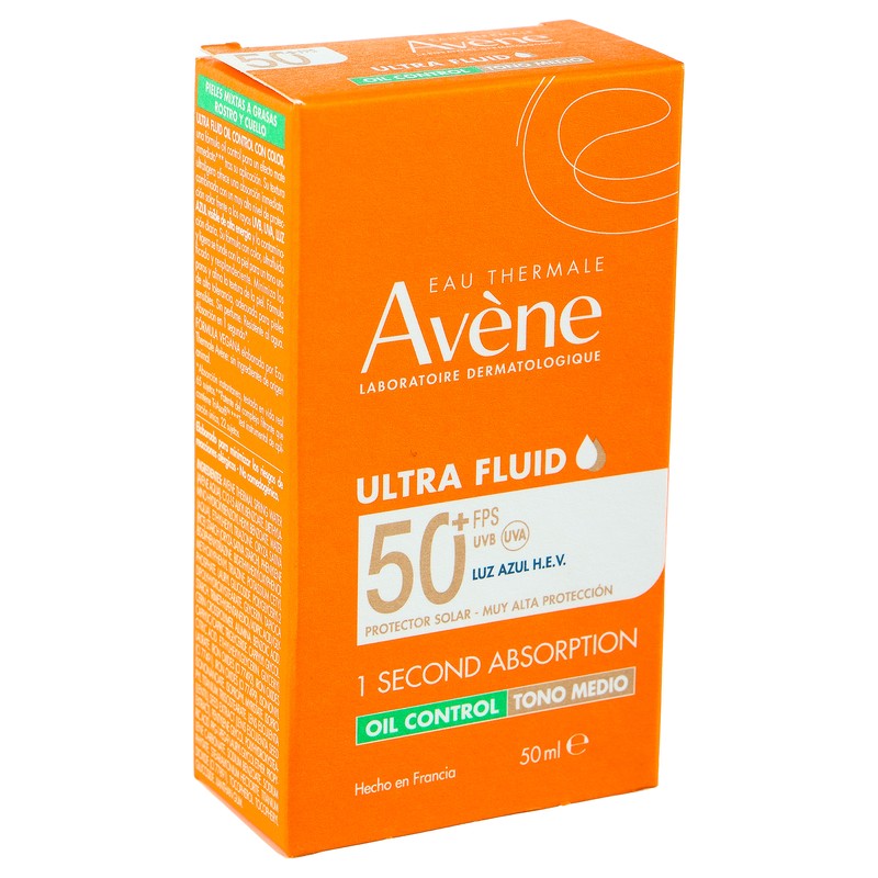 Avene Ultra Fluido Tono Medio 50 Ml Bloqueador Avene 3282770400441 2