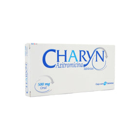 Azitromicina Charyn 500 Mg Con 4 Tabletas 7502240450025