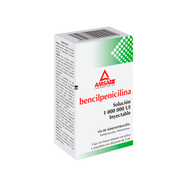 Bencilpenicilina Sodica Cristalina 1,000,000Ui / 2 Ml 7501349022942