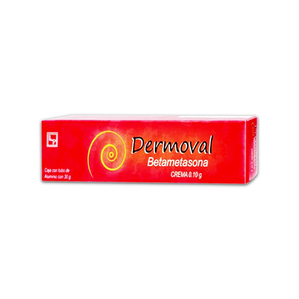 Betametasona Dermoval 0.10 Gr Tubo 60 Gr 7501752518049