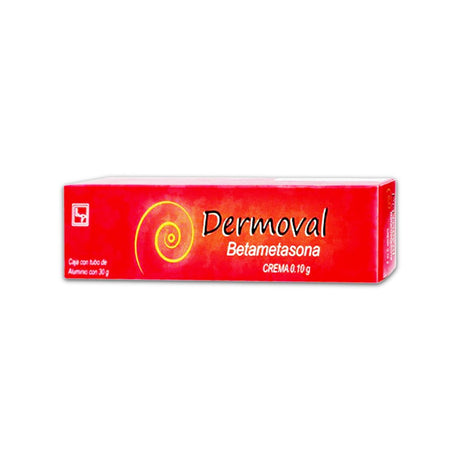 Betametasona Dermoval 0.10 Gr Tubo 60 Gr 7501752518049