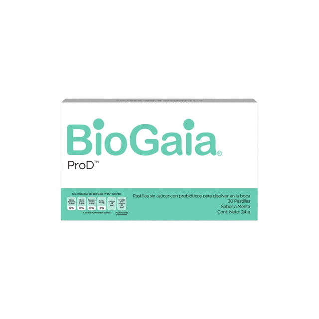 Biogaia Prod Con 30 Tabletas 7350012553494