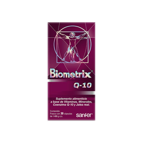 Biometrix Q-10 Sup Alim Con 30 Capsulas Sanfer 7501070617868