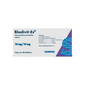 Blodivit-Ez 10/10 Mg 30 Tabletas 7502216936362