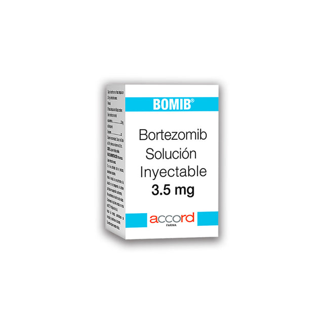 Bortezomib Solución Inyectable 3.5 Mg Bomib Accord 7506335702235