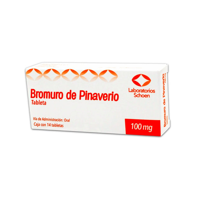 Bromuro De Pinaverio 100 Mg 14Tab Lab Schoen 7506494600328