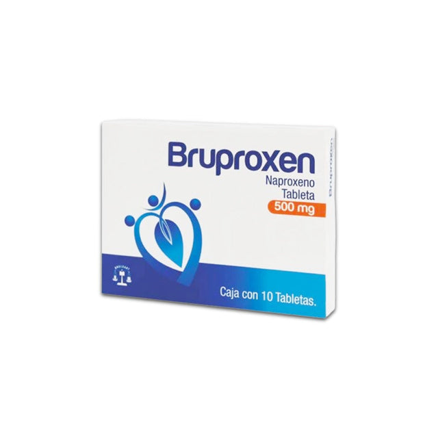 Bruproxen  500 Mg 10 Tab Naproxeno Gi 7501537193010