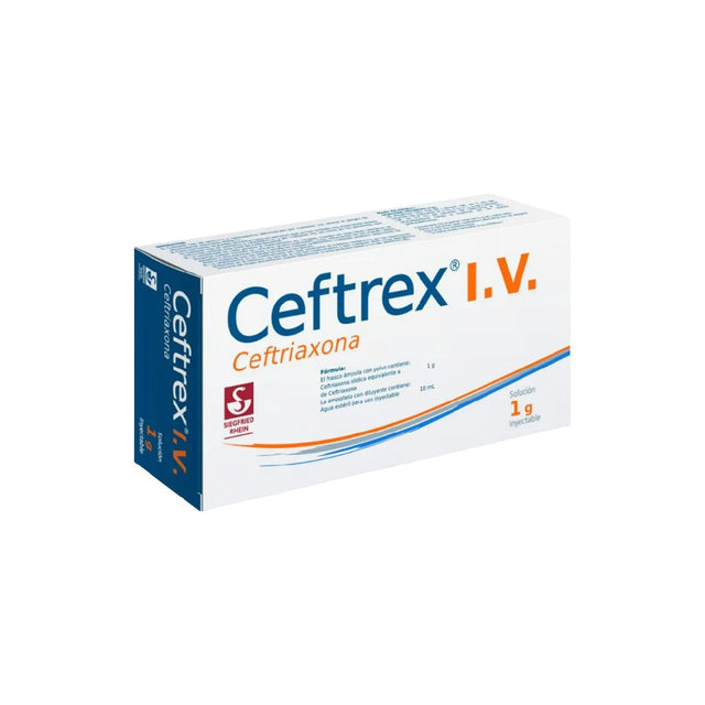 Ceftrex 1 Gr Ampulas I.V 7501300409645