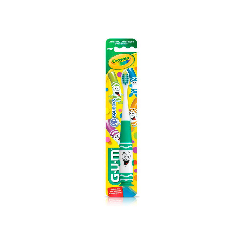 Cepillo Dental Infantil Crayola Pip-Squeaks Gum 070942125611