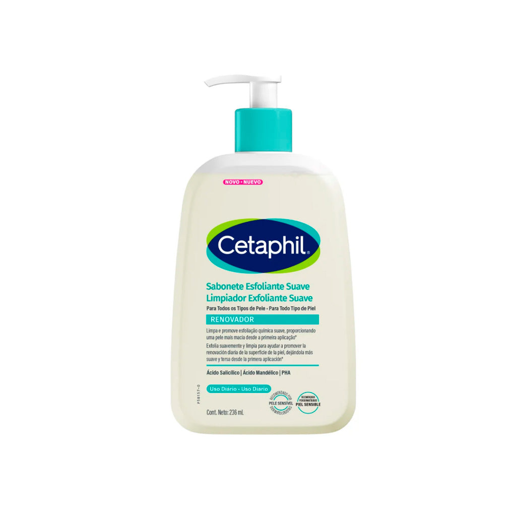 Cetaphil Limpiador Exfoliante Suave 236Ml Galderma 3499320017183