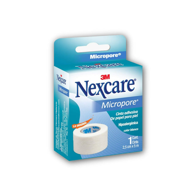 Cinta Micropore Blanco Pack 2.5X5M Nexcare 7501023102199