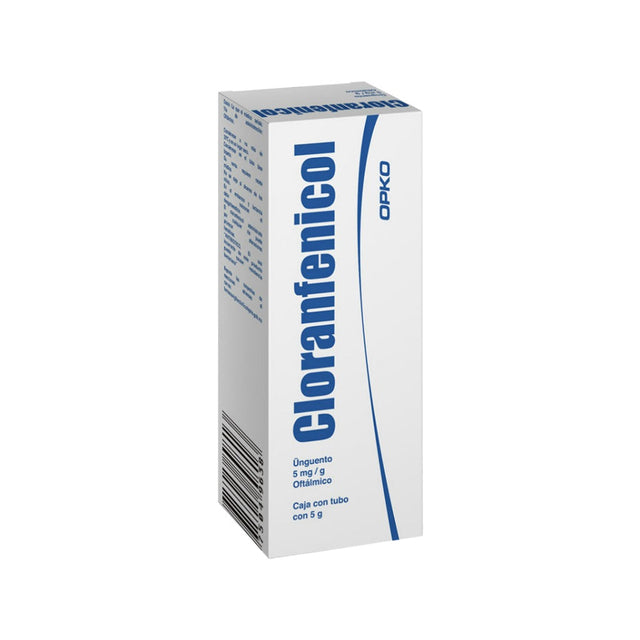 Cloranfenicol Ung 5 Mg / G Tubo 5 Gr Opko Generico 75049638