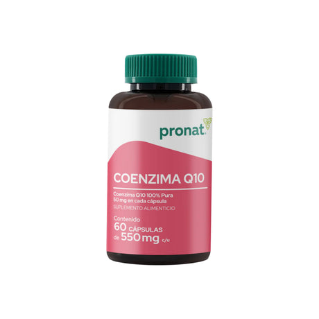 Coenzima Q10 50 Mg Con 60 Tabletas Pronat 7501062912865