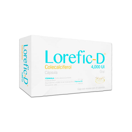 Colecalciferol Lorefic-D 4000 Ui Capsulas 30 Progela 7503027446408