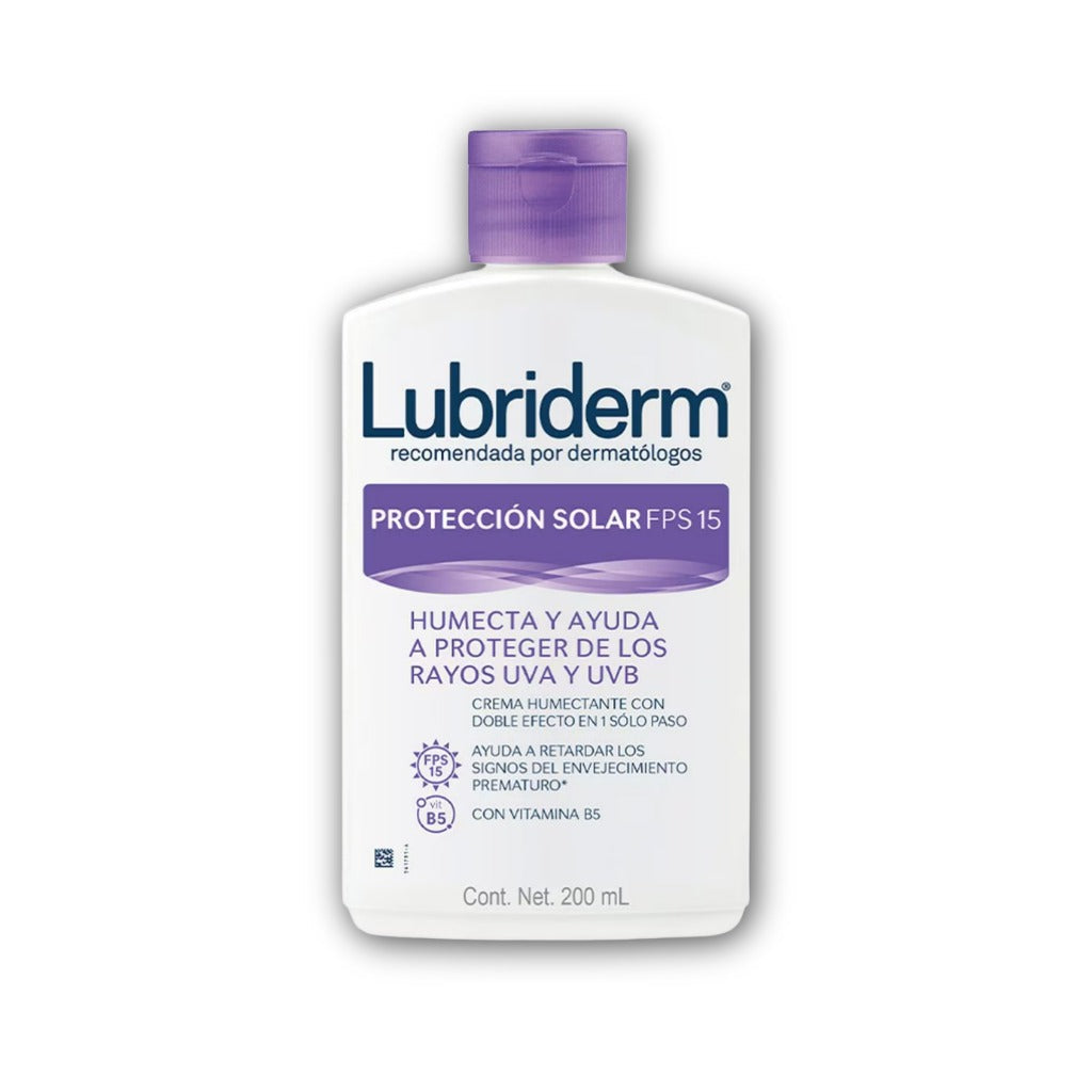 Crema Lubriderm Uv Fps15 200Ml 7702035416155