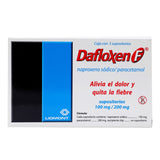 Dafloxen F 100Mg200Mg 5 Supositorios 7501299301968 4