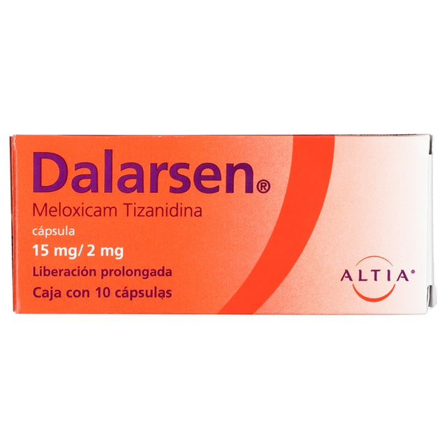 Dalarsen 15Mg2Mg 10 Capsulas 7501314703364