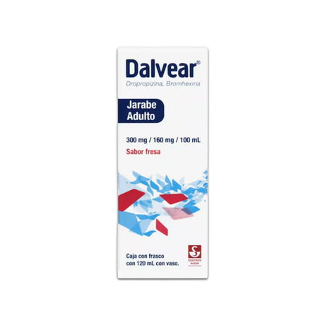 Dalvear Sf 300/160Mg/100Ml Adulto Fresa 120Ml Jarabe 7501300421562
