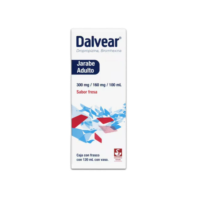 Dalvear Sf 300/160Mg/100Ml Adulto Fresa 120Ml Jarabe 7501300421562