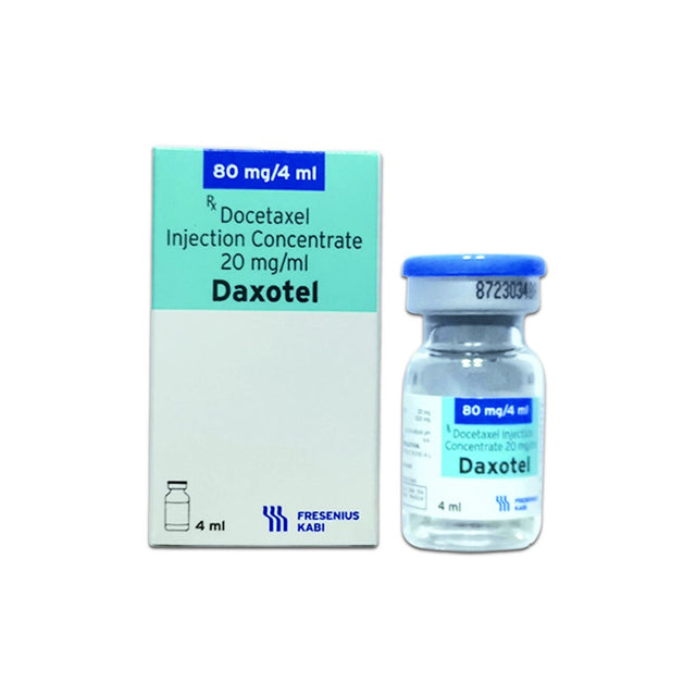 Daxel Docetaxel 80 Mg 20 Mg / Ml 4 Ml 7501052711058