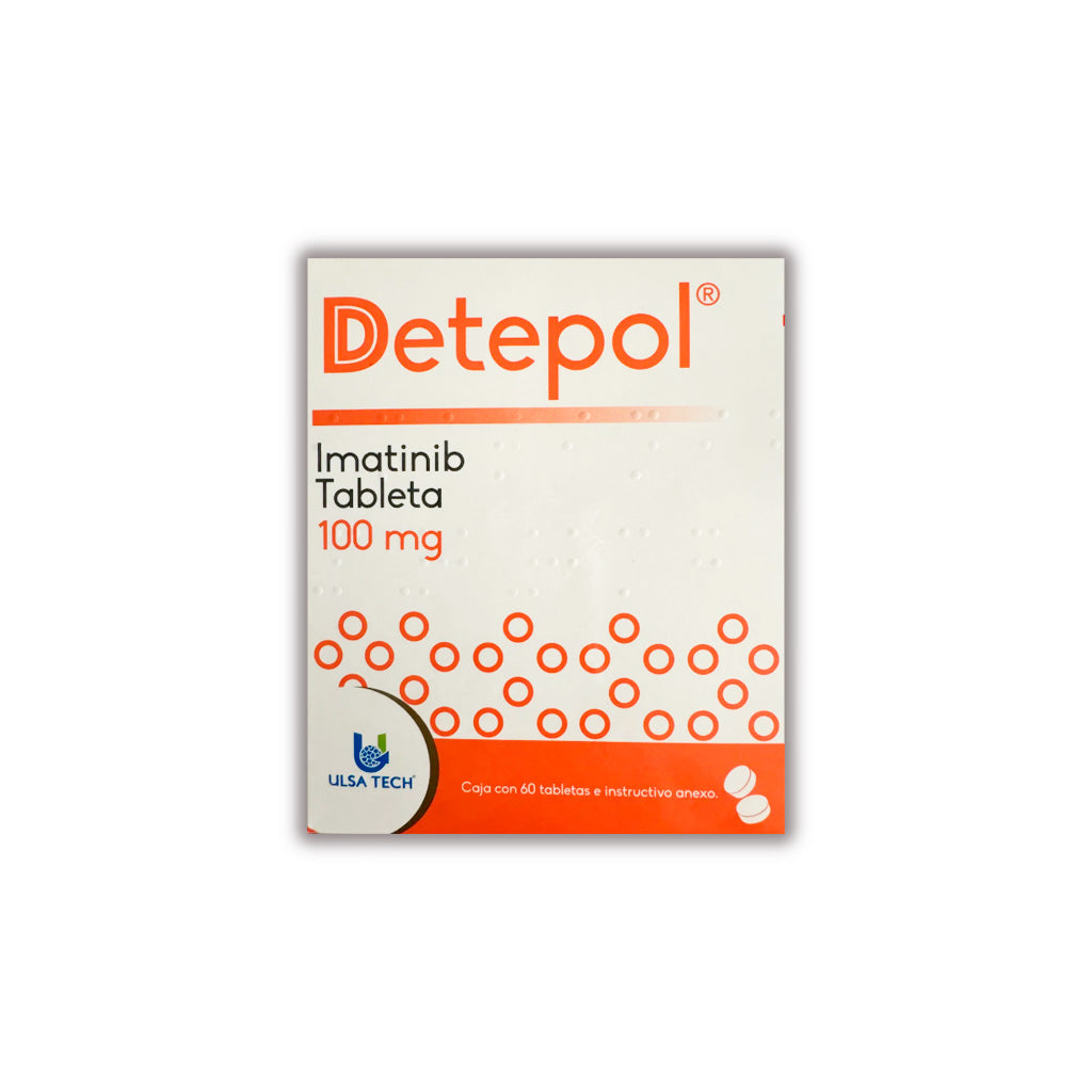 Detepol Imatinib 100 Mg Con 60 Tabletas 7506429600171
