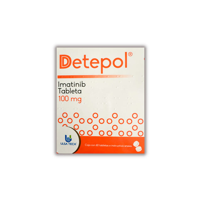 Detepol Imatinib 100 Mg Con 60 Tabletas 7506429600171