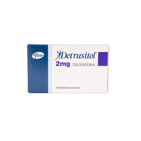 Detrusitol 2 Mg Con 28 Tabletas 7501287613516