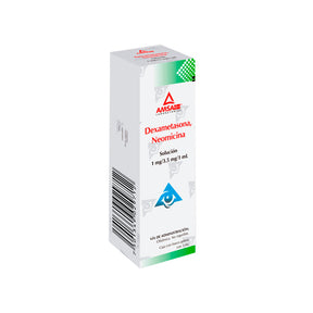 Dexametasona / Neomicina Solución Oftal 1 / 3.5 Mg 5 Ml Amsa Generico 7501349029712