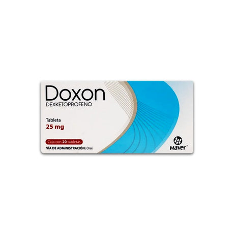 Dexketoprofeno Doxon 25 Mg Con 20 Tabletas 7502009748844