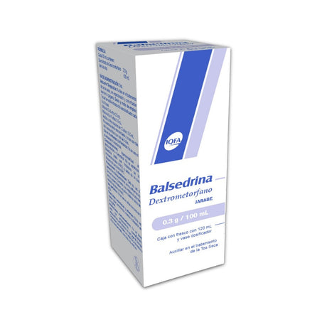 Dextrometorfano Balsedrina Jarabe 300 Mg / 120 Ml 7501571200231